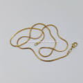 Wholesale Golden Plated Copper Snake Chain